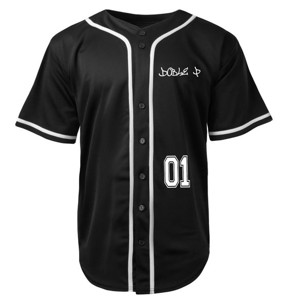 Peso Pluma Baseball Jersey Limited Edition Peso Pluma Ladoble P Jersey - Picture 2 of 5
